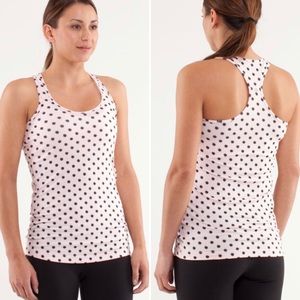 Lululemon • Cool Racerback in High New Dot Blush